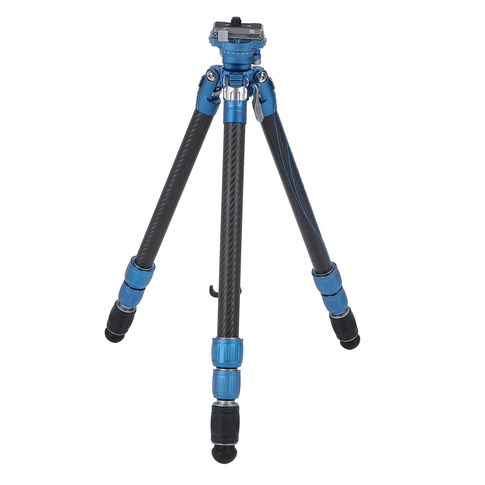 Treppiede in Fibra di Carbonio per Fotocamera Altezza Regolabile