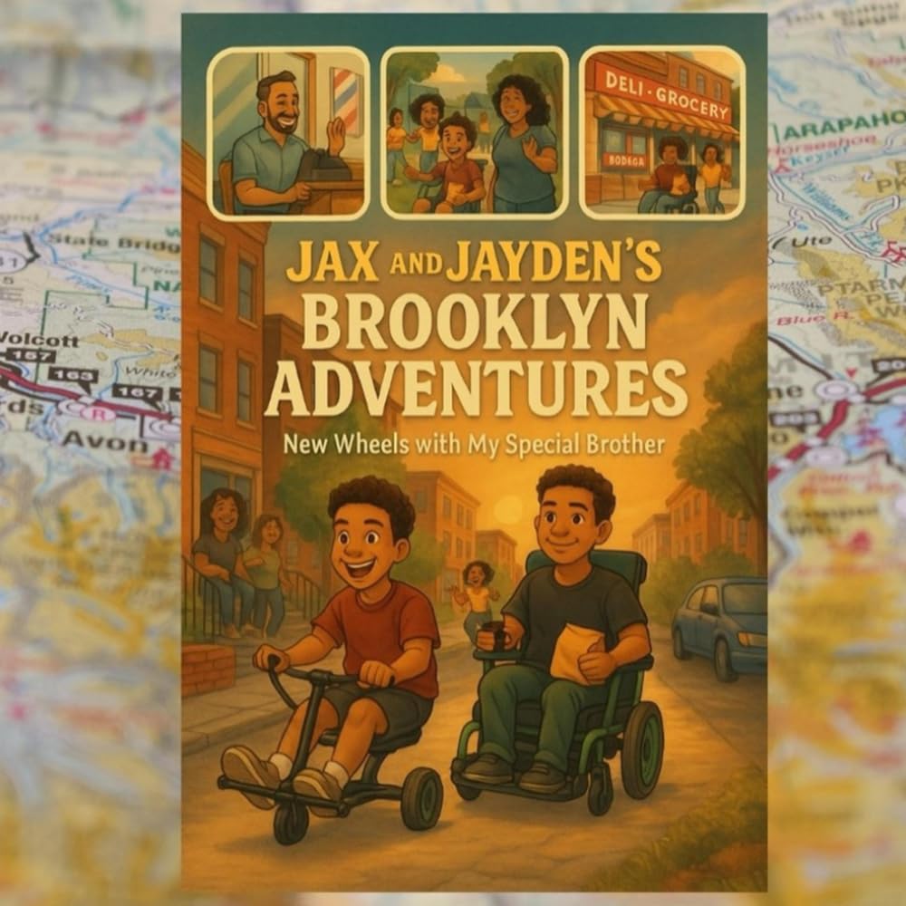 Jax and Jayden’s Brooklyn Adventures: New wheels with my special brother.