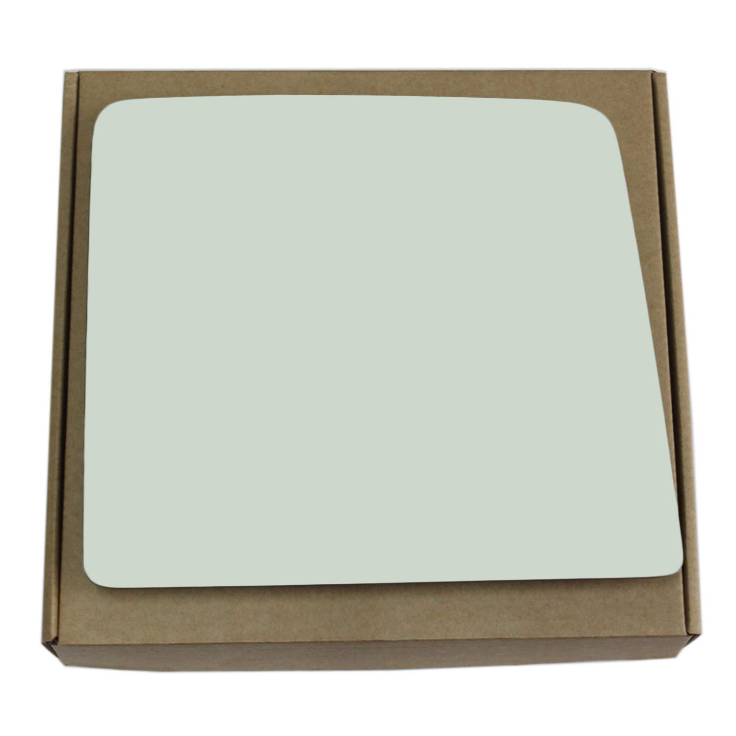 Adanz Upper Towing Mirror Replacement Glass fit for 2013 2014 Ford F150 2008-2020 Ford F250 F350 F450 Super Duty 2016-2021 F650 F750 Pickup Truck Passenger Right Side RH Flat Non Heated