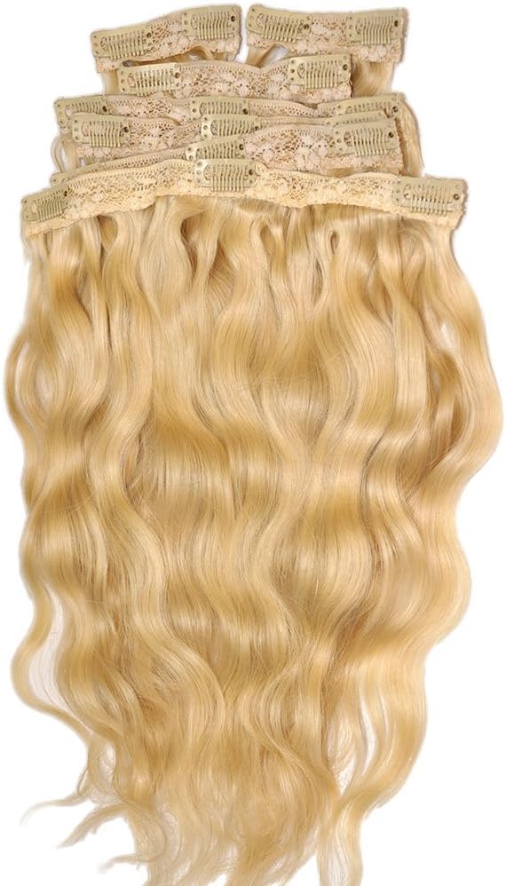 Beverly Johnson Legendary Clip-In Straight Blonde Hair Extension 16 inches