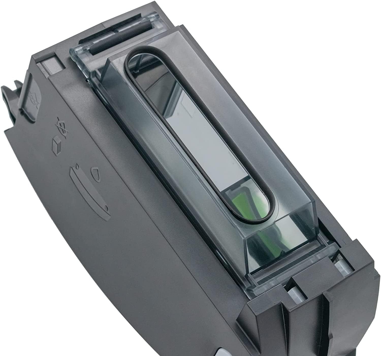 Enhanced Dust Collector Bin with Automatic Dirt Disposal compatible with iRobot Roomba e/i/j Series e5 e6 i1 i3 i4 i5 i6 i7 i8 J7 J8 / + Plus (New Upgraded Version)