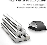 Vista 8 de Aipsun Aplique de pared LED moderno negro para interiores, 1 paquete de luces de montaje en pared con cable arriba y abajo para sala de estar