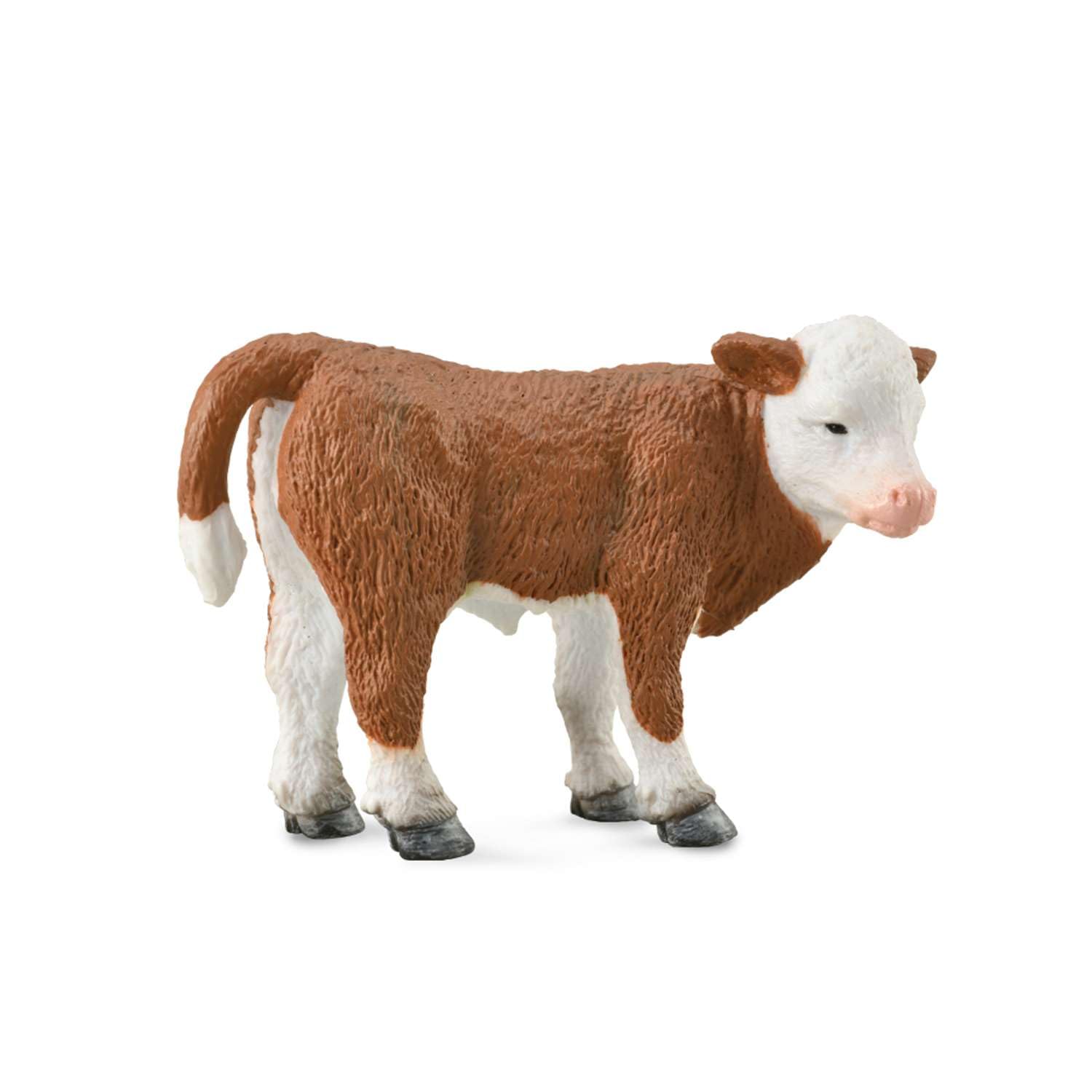 CollectA Hereford Calf Standing, Farm Animal Figure