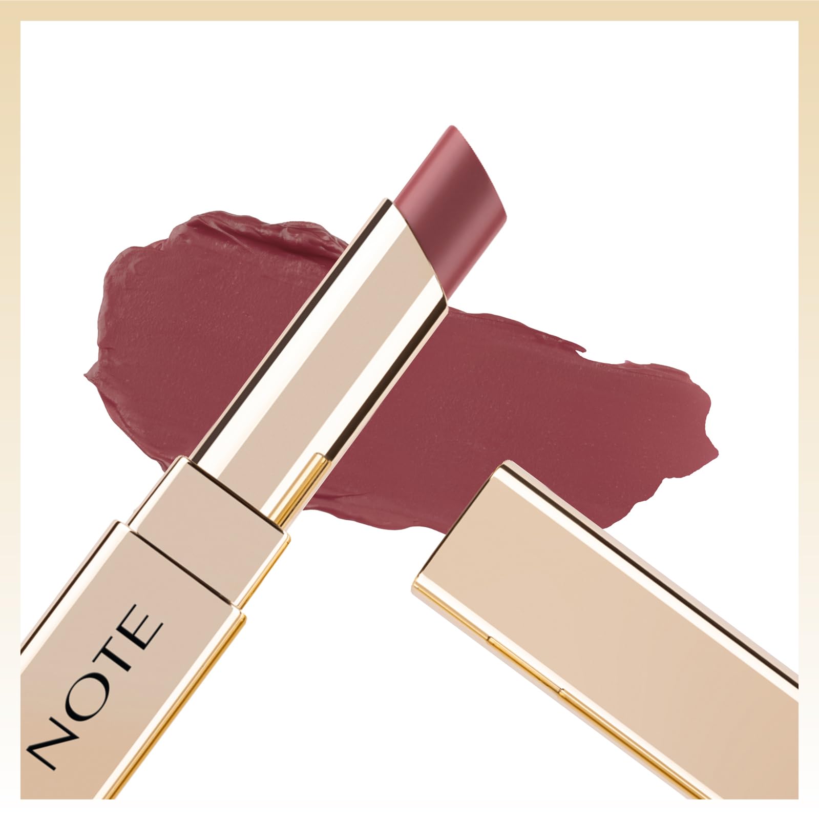 Note Cosmetics Iconic Sheer Lipstick 204 Ruler Nemlendirici Parlak Ruj, Pembe