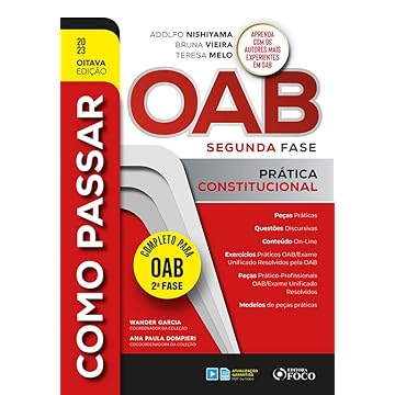 Capa do livro Como Passar na OAB 2ª Fase - Prática Constitucional - 8ª Ed - 2023