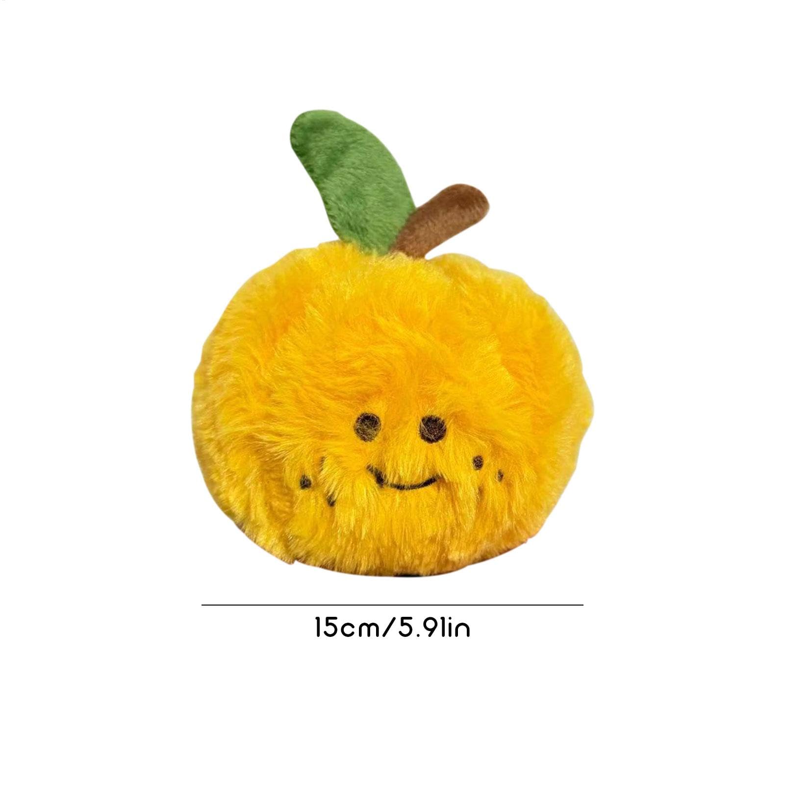 Amazon.co.jp: オレンジ色のぬいぐるみのおもちゃ、皮をむき出しやすい