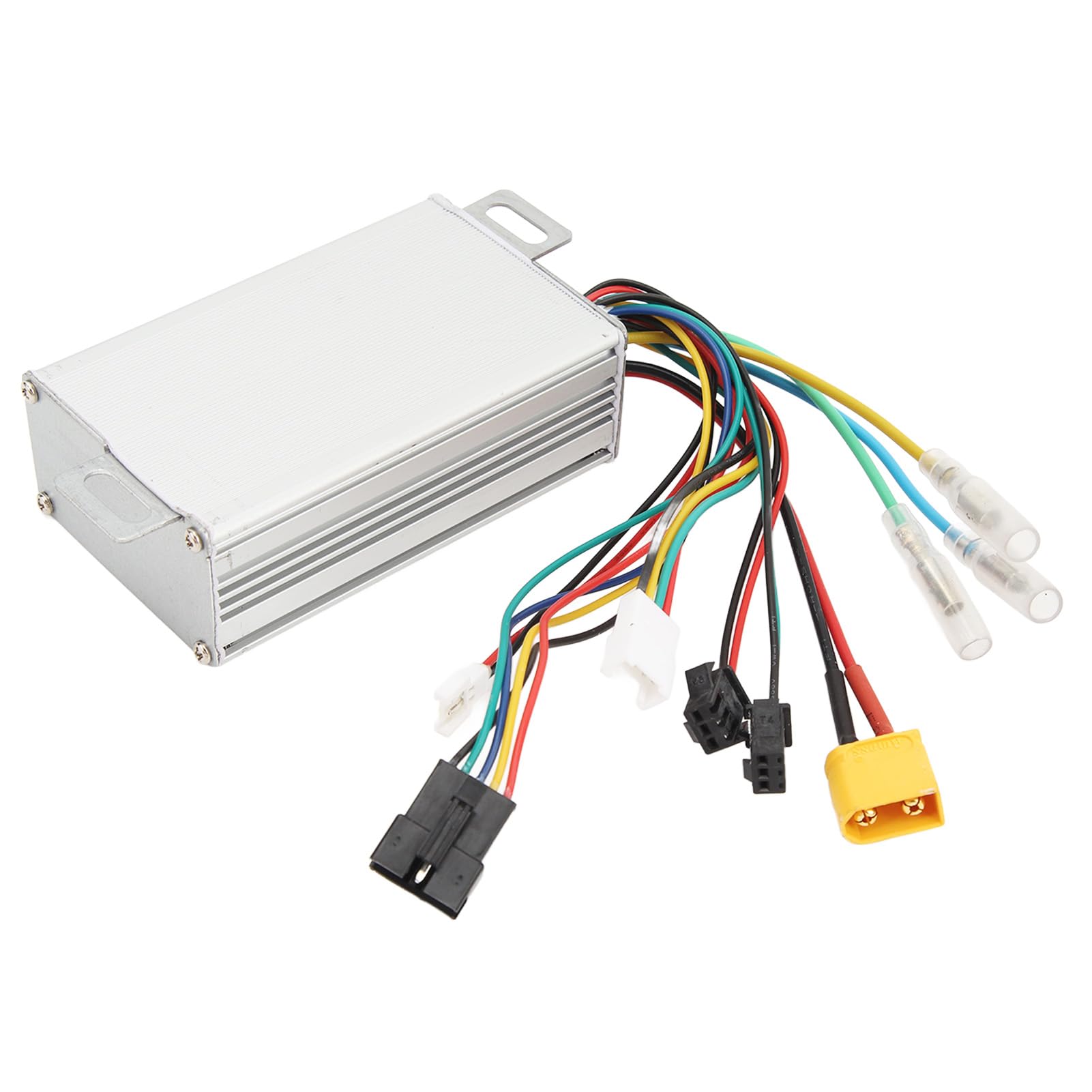 Pyhodi Contrôleur E9T pour Scooter électrique 350 W 36 V, Contrôleur de Moteur de Vélo électrique en Alliage D'aluminium, Contrôle Réactif, Bonne Dissipation de la Chaleur, Résistance
