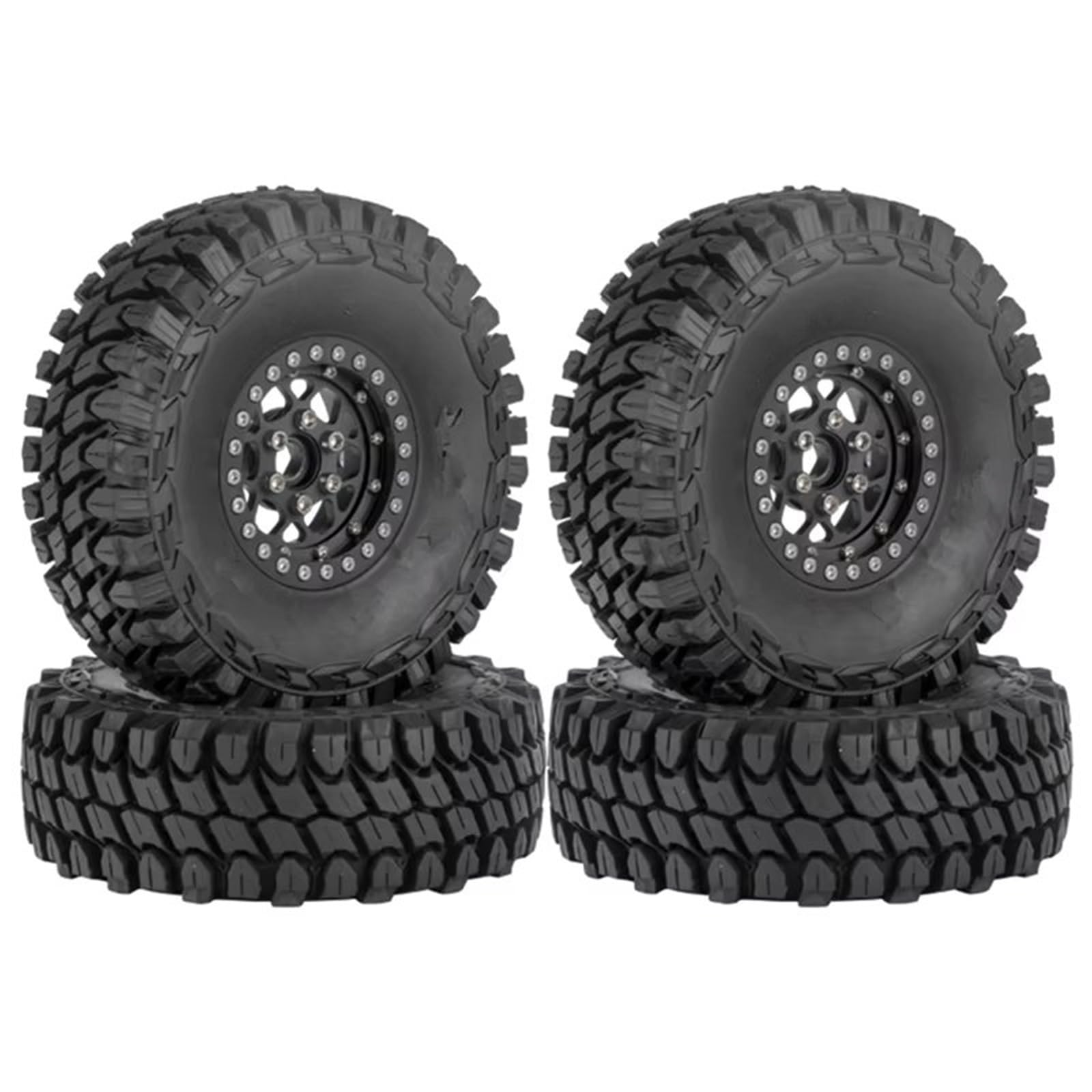 Compatibile Con Traxxas Per TRX4 D90 Per Axial Per SCX10 II III Per Redcat Per MST 1/10 RC Crawler Car 110Mm 1.9 Pneumatici In Gomma Per Ruote RC Ruote Gomma