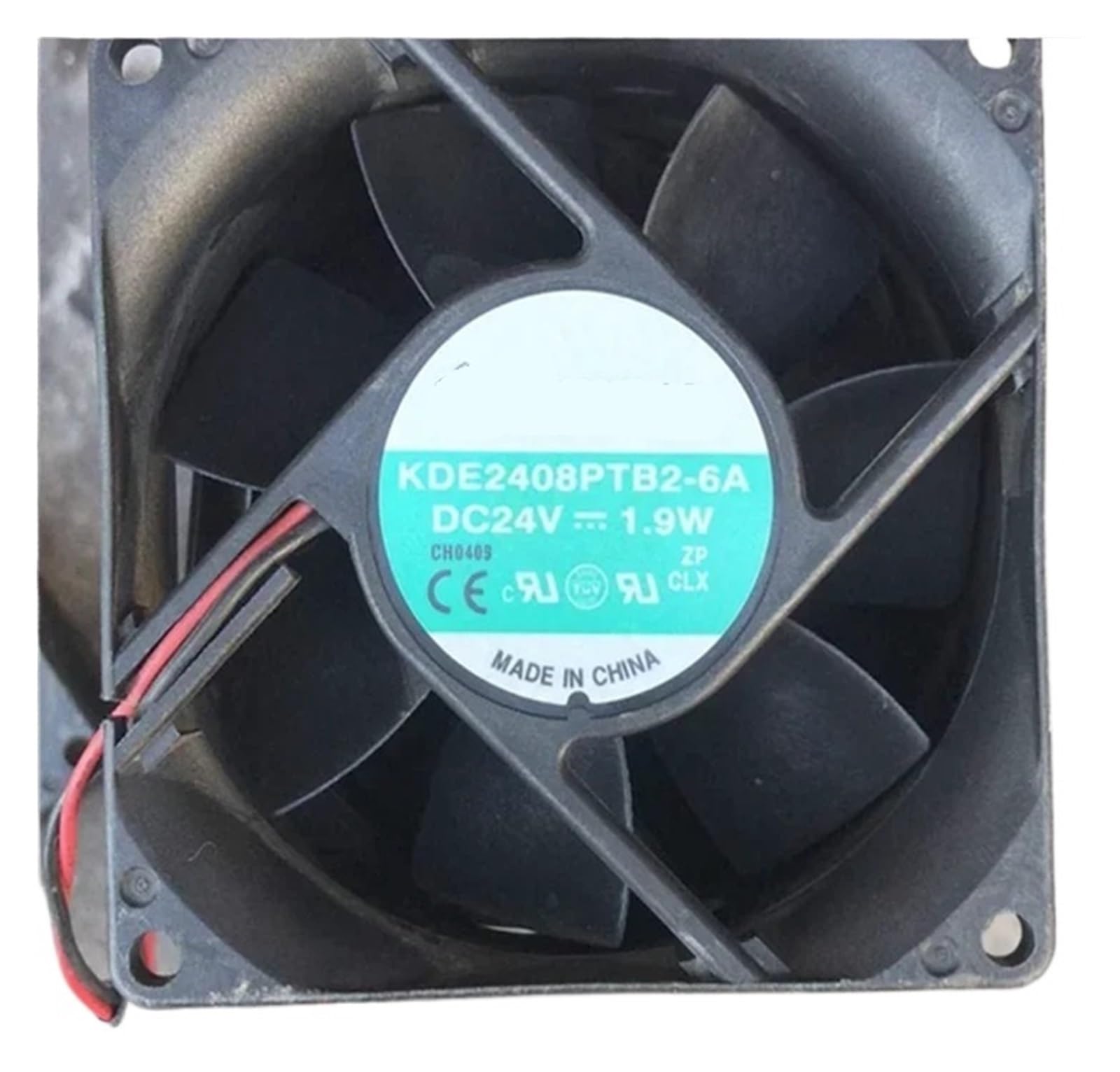 MGIMGFKZD 1PCS Fan KDE2408PTB1-6A DC24V 3.4W 8025 8CM 2 PIN