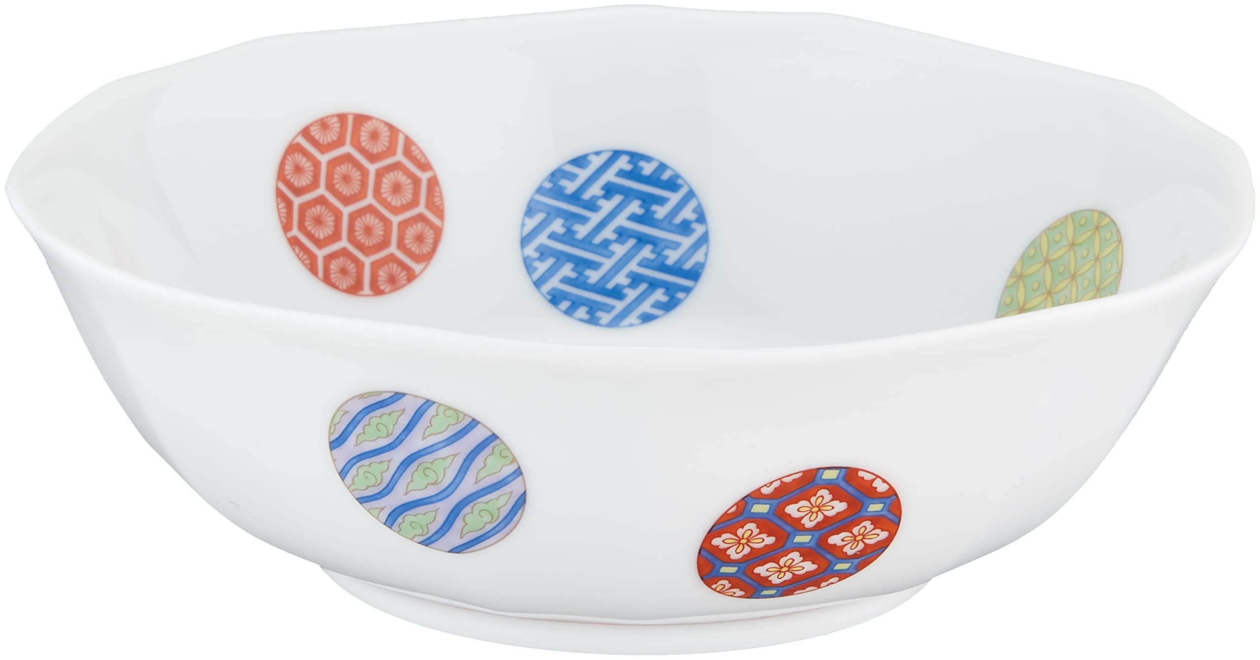 Amazon.co.jp: 香蘭社 色絵丸紋 小鉢揃 1028-GHP : ホーム＆キッチン