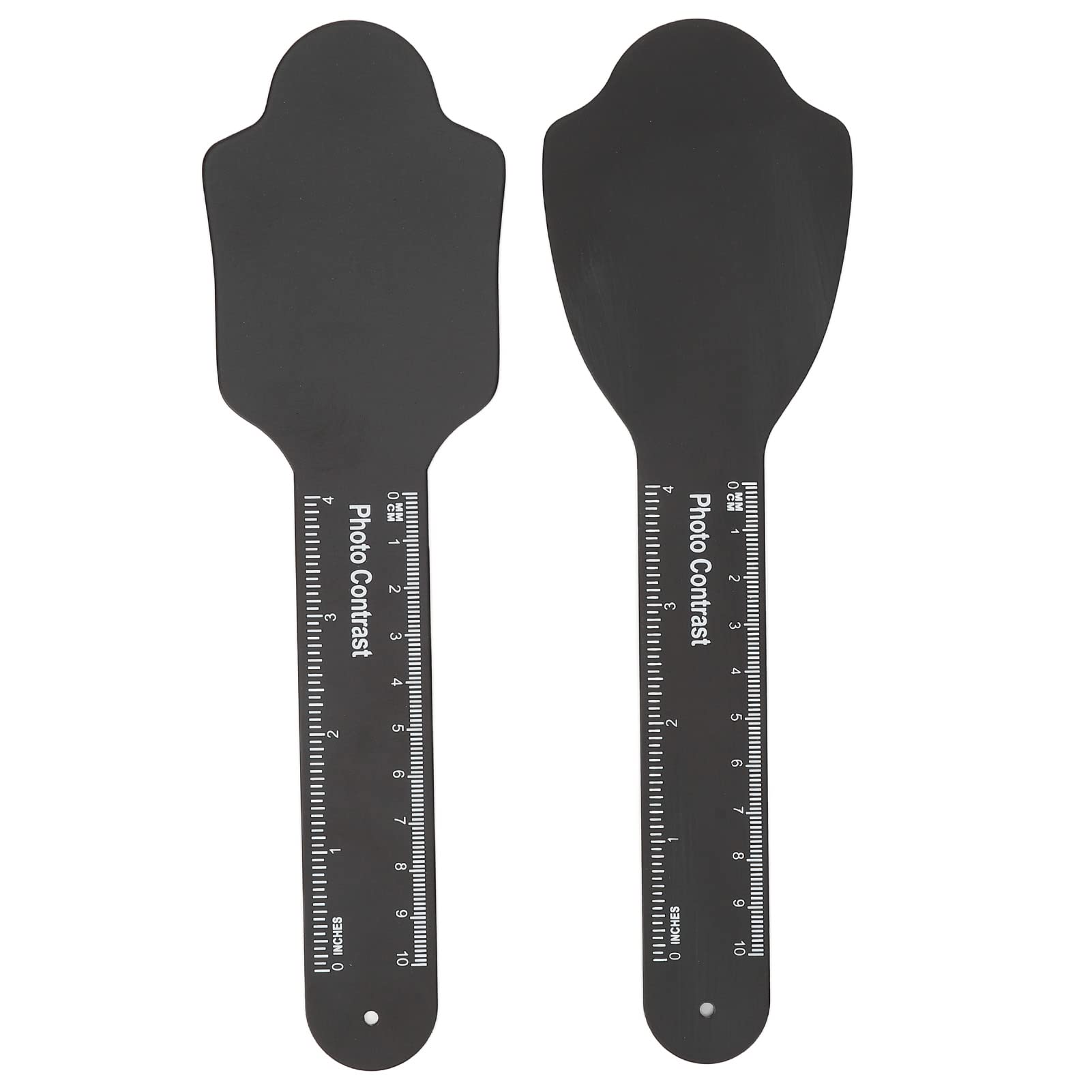2 Pcs Intraoral Photo Contraster Dentaire Fond Conseil Orthodontique Photographique Contraste Longue Poignée Ral Photo Fond Conseil Avec Échelle