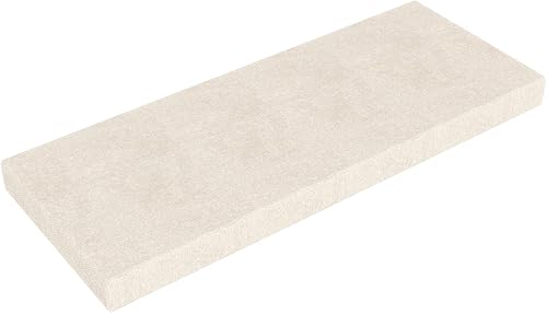 ROFIELTY Cojín de banco de 42 pulgadas, suaves y cómodos para muebles de interior, duradero, resistente a las manchas, para exteriores e interiores,