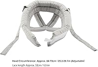 Vista 7 de Sombrero protector, casco de seguridad para ancianos, anticolisión, prevención de caídas con encaje para lesiones (gris)