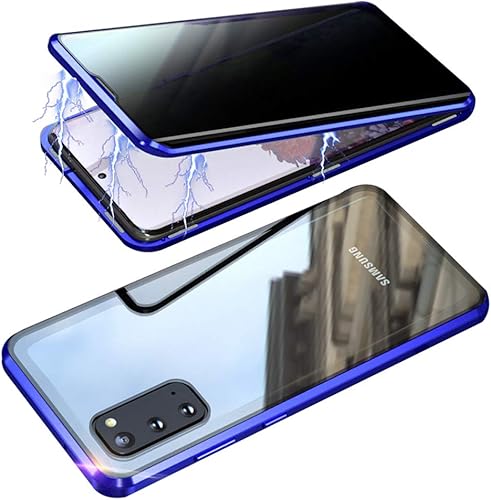 UMTITI - Funda magnética de privacidad compatible con Samsung Galaxy S21 Ultra 5G (6.8 pulgadas 2021), con protector de pantalla integrado,