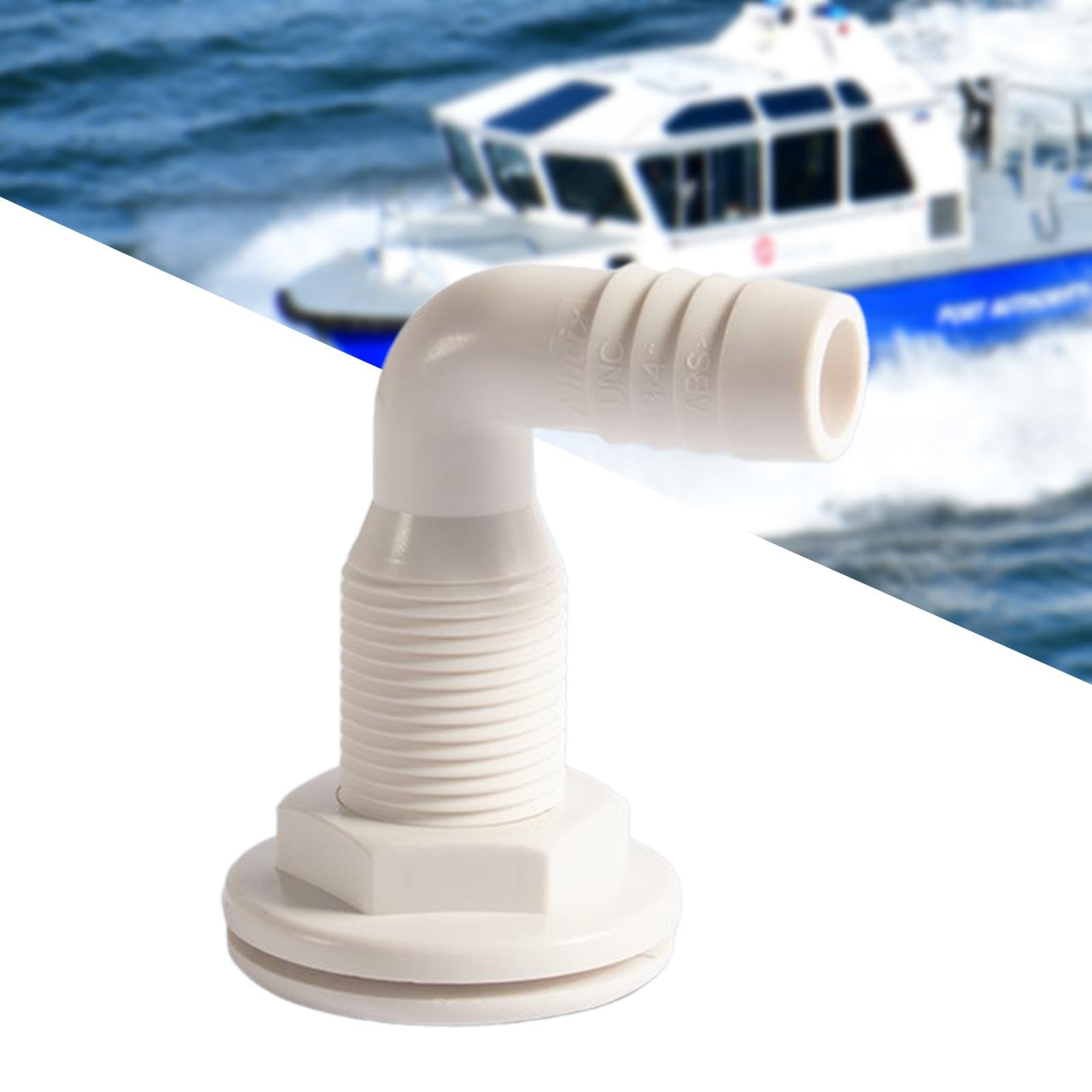 Raccord De Bateau à Travers La Coque 5/8 Po Raccords D'échappement De Sortie De