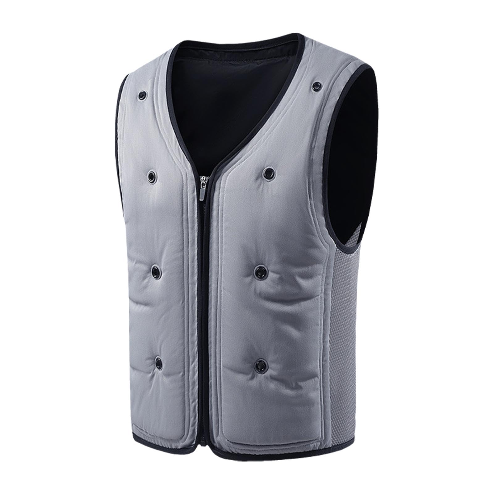 VELURA Summer Cooling Vest Equipment Personal Cool Vest for Outdoor Fishing Cycling L|1 Cooling Vest|Coats & Jackets| Mens Clothing |Clothing, Shoes & Accessories-picture-17