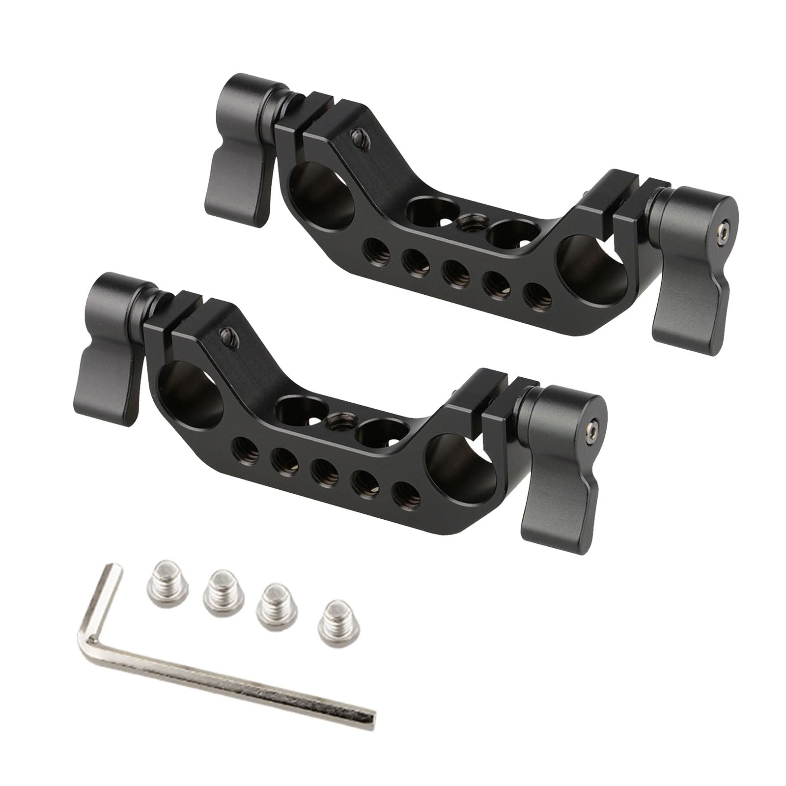 Nueayms Multicolor Quick Install 15Mm Pipe Clamp Double Mounting Point Safe Pipeline Positioning Construction Application Photo Studio Pipe Clamp