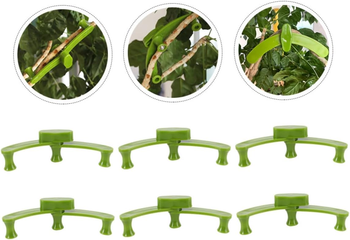 20pcs Adjustable Plant Branch Bender Reusable Clip Tool for Gardening Supports Plant Training Control for Fruit Trees and Potted Plants Lightweight