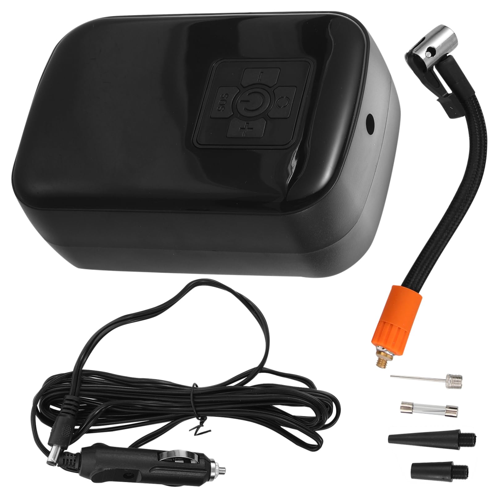 OUNONA Inflador de Neumáticos Portátil para Coche, Compresor de Aire Pantalla Digital y Batería Recargable