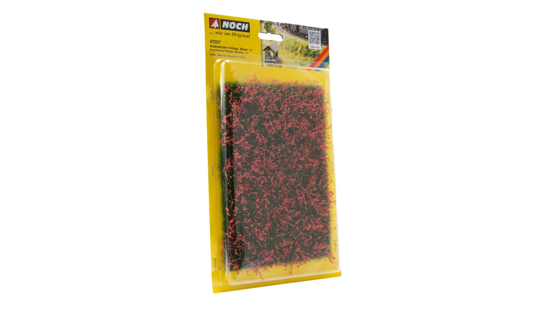 NOCH 07257 - G, 1,0, H0, H0M, H0E, Tt, N, Z - Bodendecker-Foliage Meadow Red,