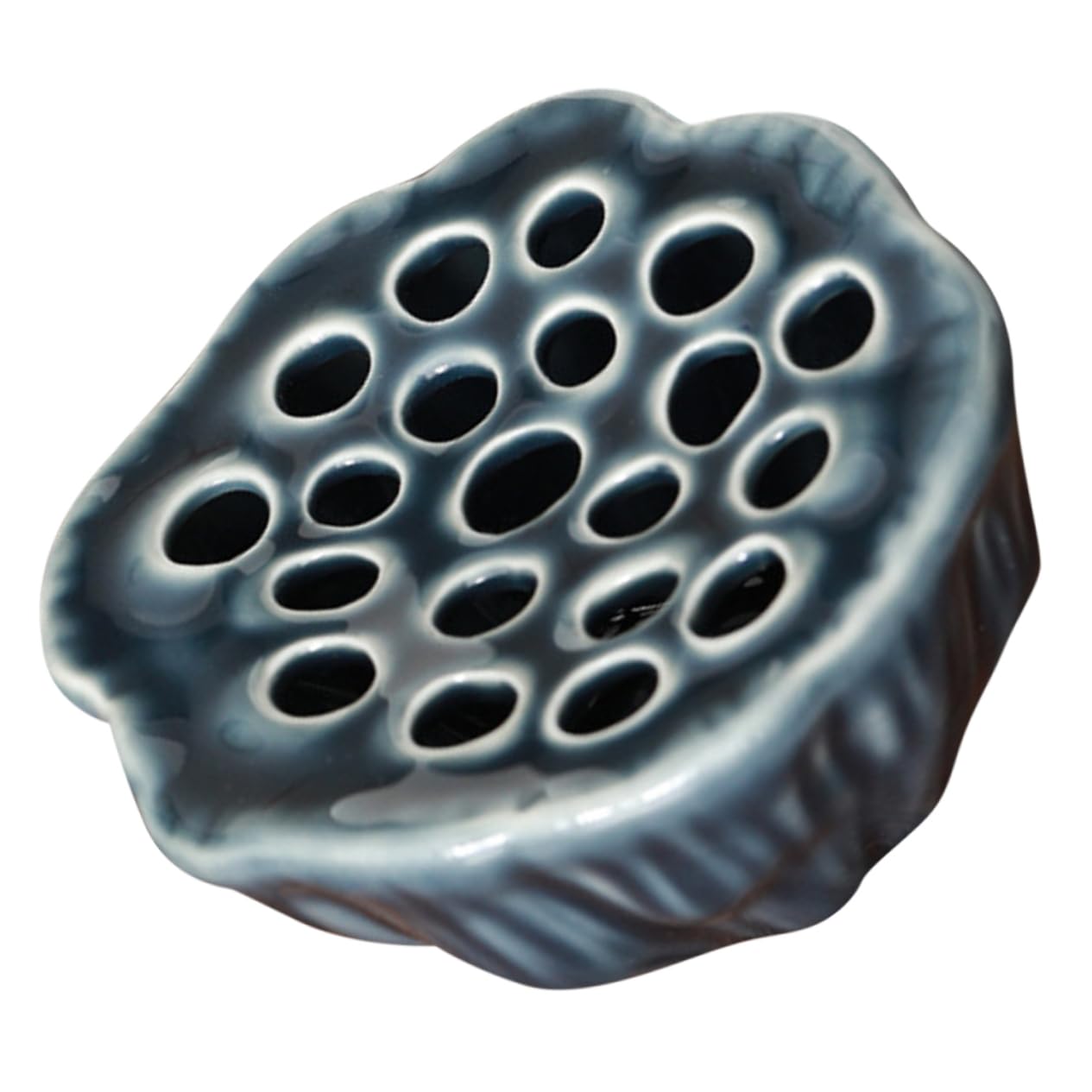 Vase de capsule de lotus en céramique pour embellir votre bureau de travail