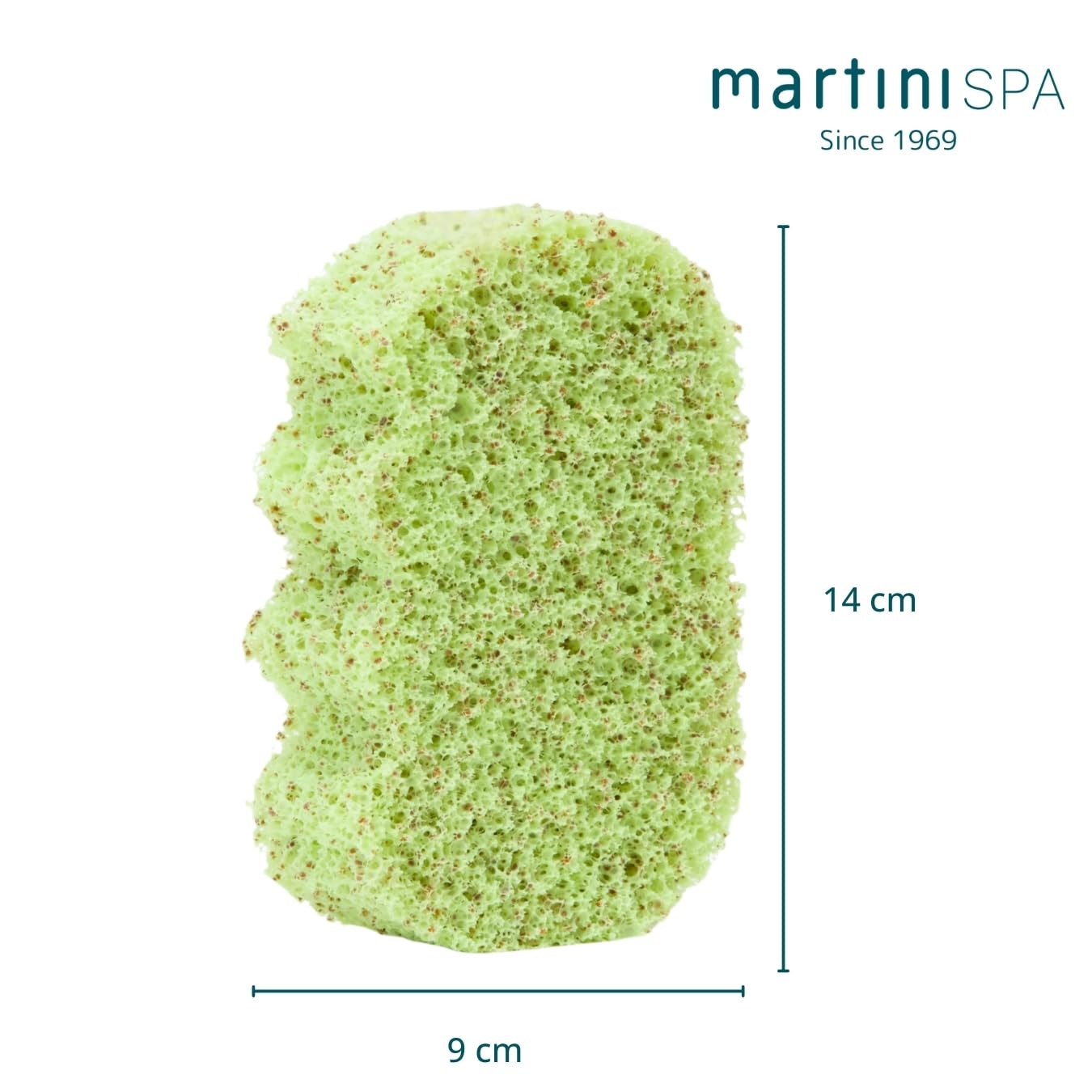 MartiniSPA Bambus Gąbka zapachowa Peeling Bambusowy - 45 g, 1 jednostka, 1