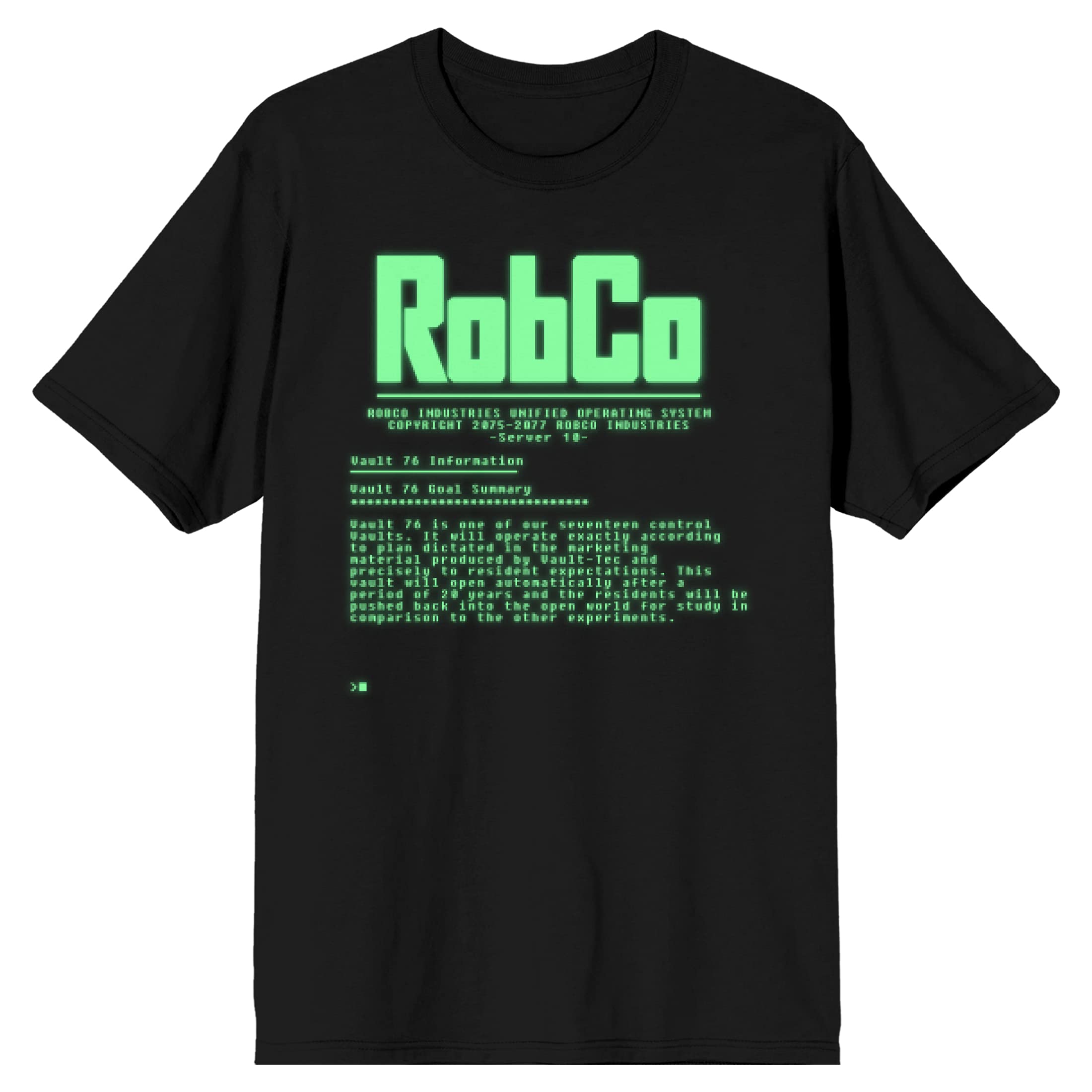 Bioworld Fallout RobCo Industries Short-Sleeve T-Shirt-XX-Large Black