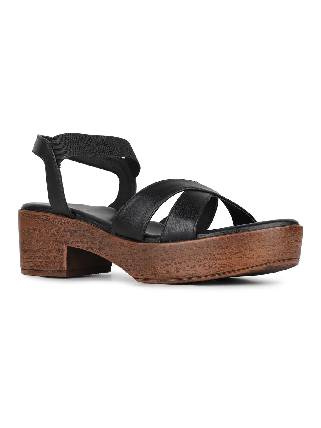 inc.5 Womens Beige Solid Round Toe Platform Heel Sandals-picture-38