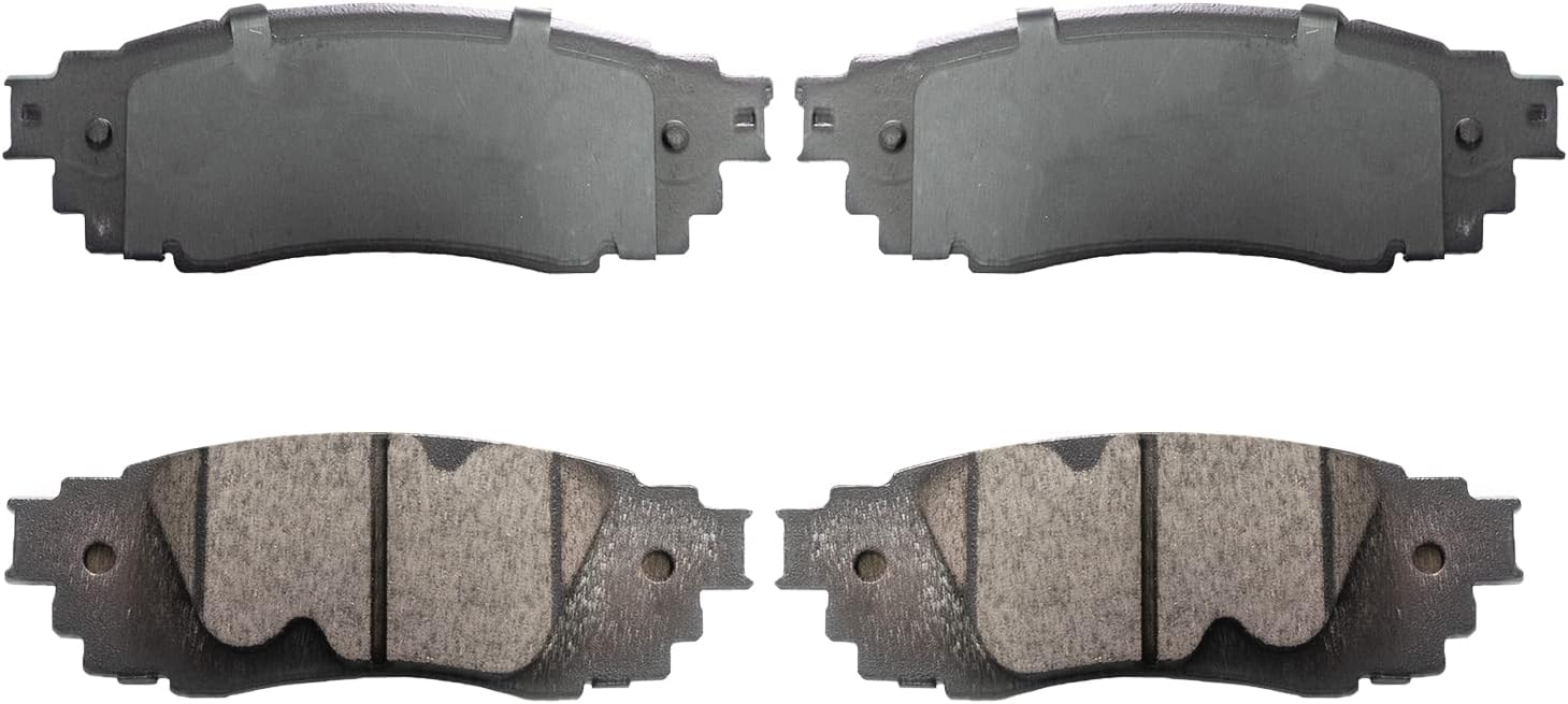 Brakes Premium Ceramic Replacement Front Brake Pad Set for Equinox GMC Terrain Malibu Buick Impala LaCrosse Regal Saab