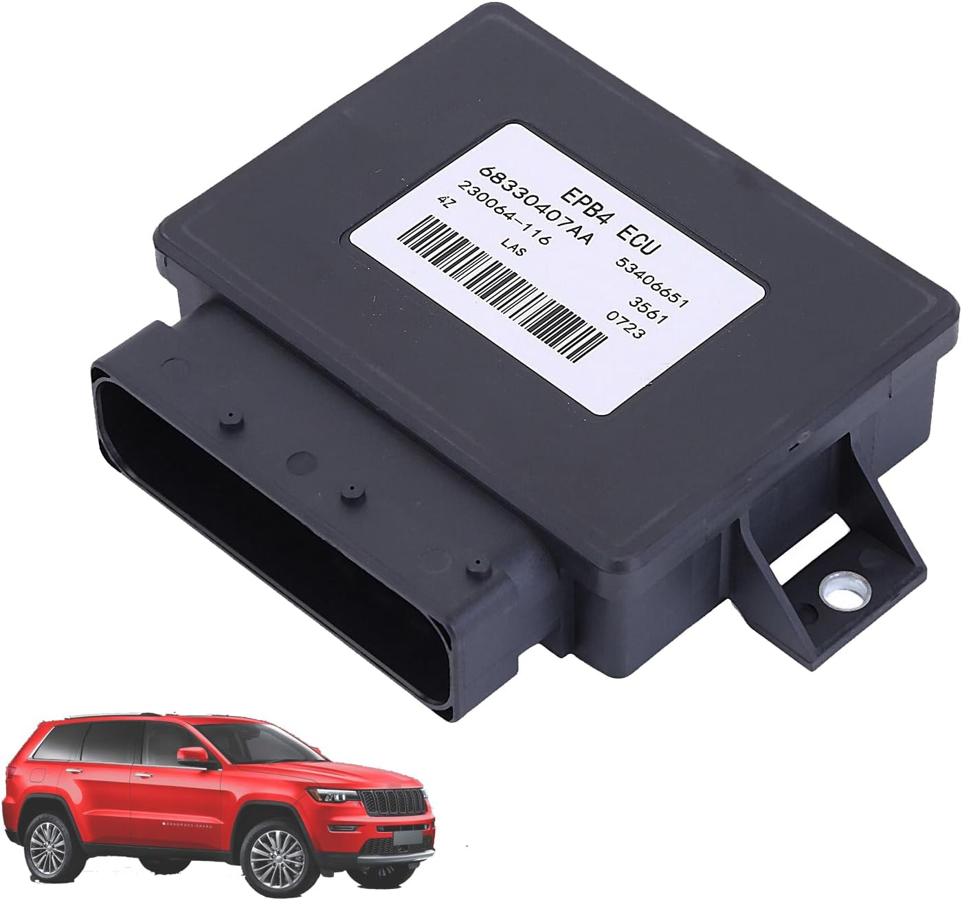 Parking Brake Control Module Compatible with 2014-2018 Jeep Cherokee, 2015-2017 Chrysler 200 Replaces 68330407AA 68438392AA 68148902AD
