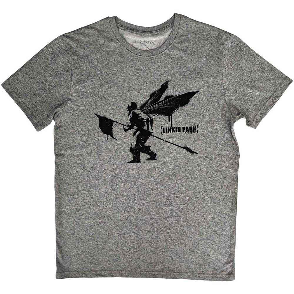 Linkin Park Rock Off Street Soldier T-Shirt Grey M