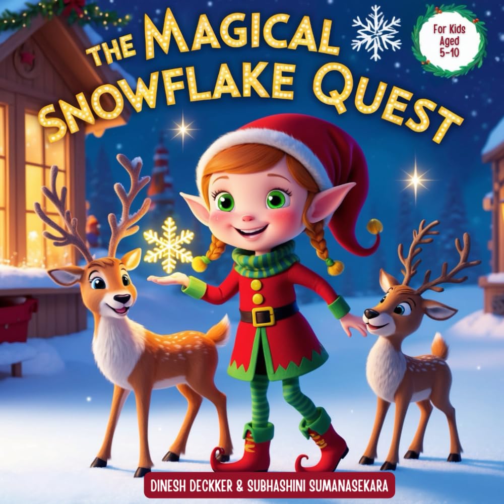 The Magical Snowflake Quest: Christmas Children Book Age 5-10 (Christmas Stories for Kids)