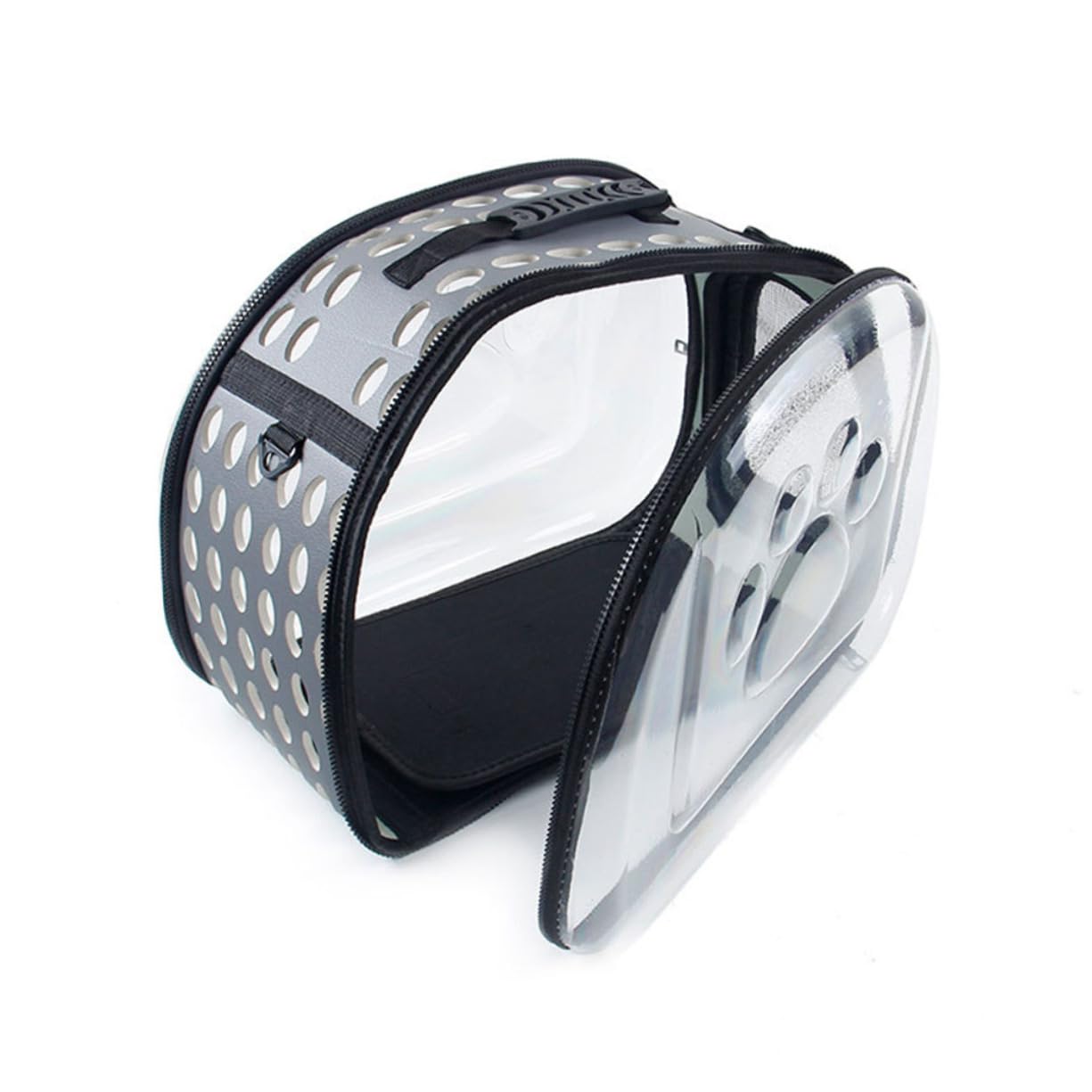 COLLBATH Bolsa para Mascotas Mochila Gato Burbuja Bolsa de Almacenamiento para Gatos Mochila de Viaje para Mascotas Mochila para Viaje transportador de Mascotas transportador de Gatos Grey