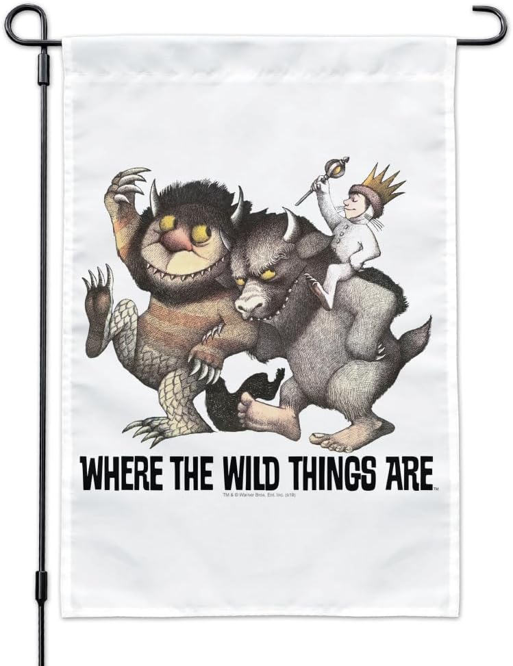 Where the Wild Things Are March Garden Yard Flag