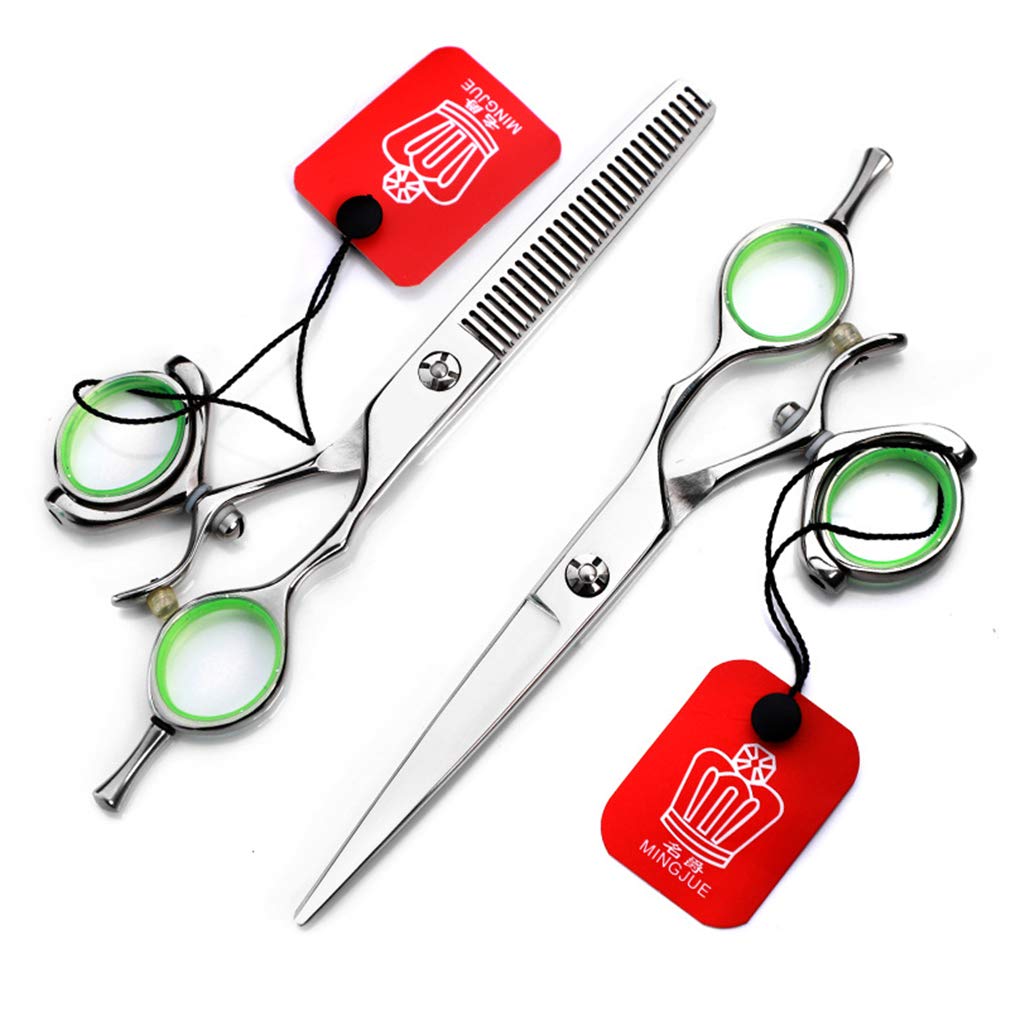 Haarschneidescheren Set- 6,0 Zoll, Salon-Frisuren-Schere Für Männer Und Frauen (Splitter) 440C Edelstahl Styling-Werkzeug, Für Salon, Barbier Oder Home Use,5.5 Inch