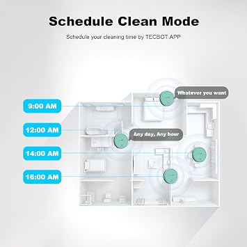 2-in-1 Robot Vacuum Cleaner for Home Slim Body 1800 Pa Suction 100min Runtime Self-Charging Robotic Vacuum and Mop Compatible with WiFi/APP/Button/Remote Control Ideal for Hard Floor, Pet Hair (blue)