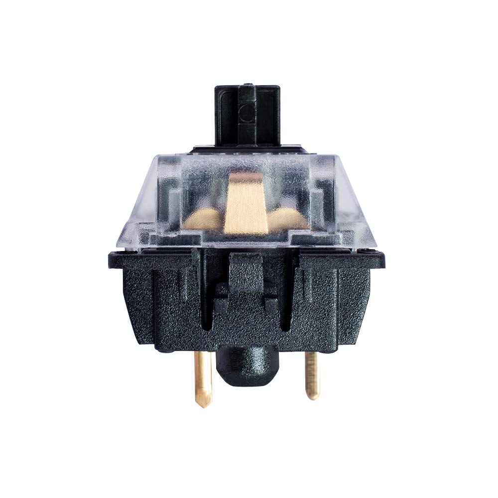 Gateron Interruptores de 3 pines para teclado mecánico-Pack 65 (negro)