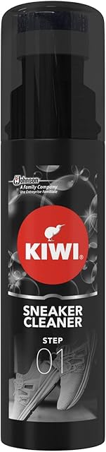 Kiwi Shoe Cleaner, Sneaker Cleaning Spray Foam for Dirt & Stains, Step 1, 75 ml (Pack of 1)