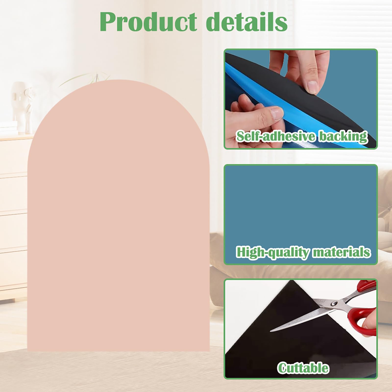 Lavagna Magnetica da Parete 80 x 100 cm Autoadesiva Cancellabile per Bambini con Gessetti Rosa