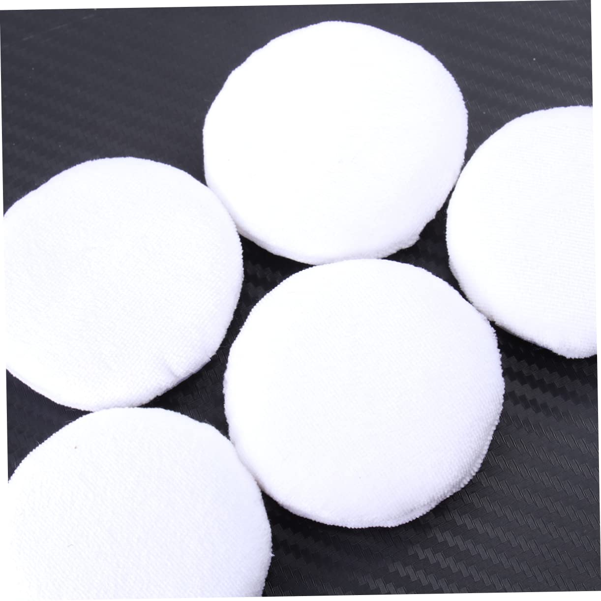 Mikinona 15pcs Professional Makeup Powder Puff Round Body Puff Pure Cotton Sponge for Fashion Makeup