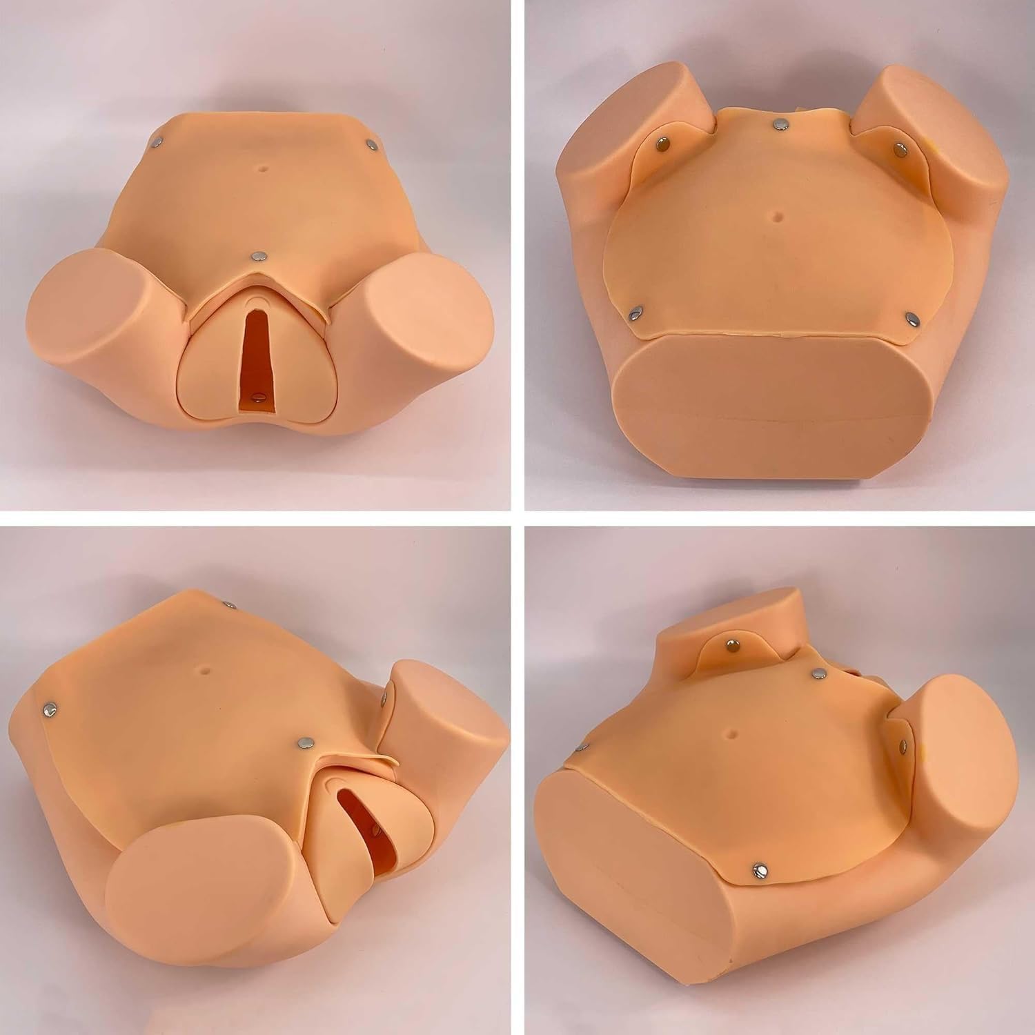 Simulador de parto - Modelo avanzado de entrenamiento de partería para educación médica, herramienta de práctica de parto gemelos de tamaño real para ginecología y enseñanza de maternidad