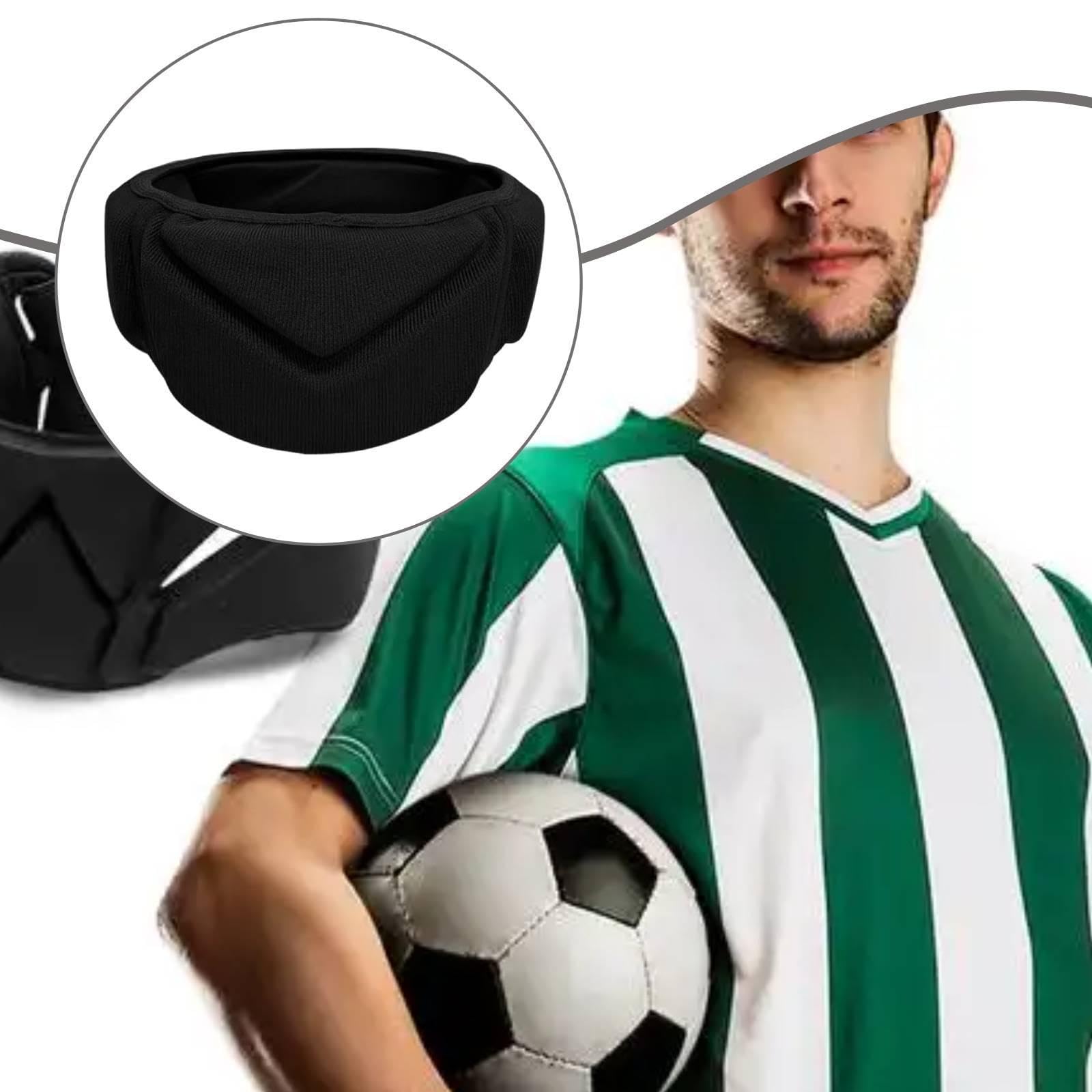 Fascia per Capelli con Protezione Frontale, Imbottitura Protettiva in Schiuma per Sport Intensi, Supporto Ottimale, Tessuto in Nylon Spandex Traspiran