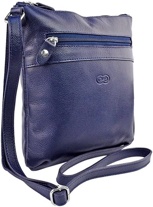 Bolsa Transversal CRAVINA em Couro