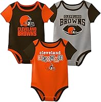 Vista 1 de Outerstuff NFL - Enterizo de 3 piezas para recién nacidos, con bloques de construcción