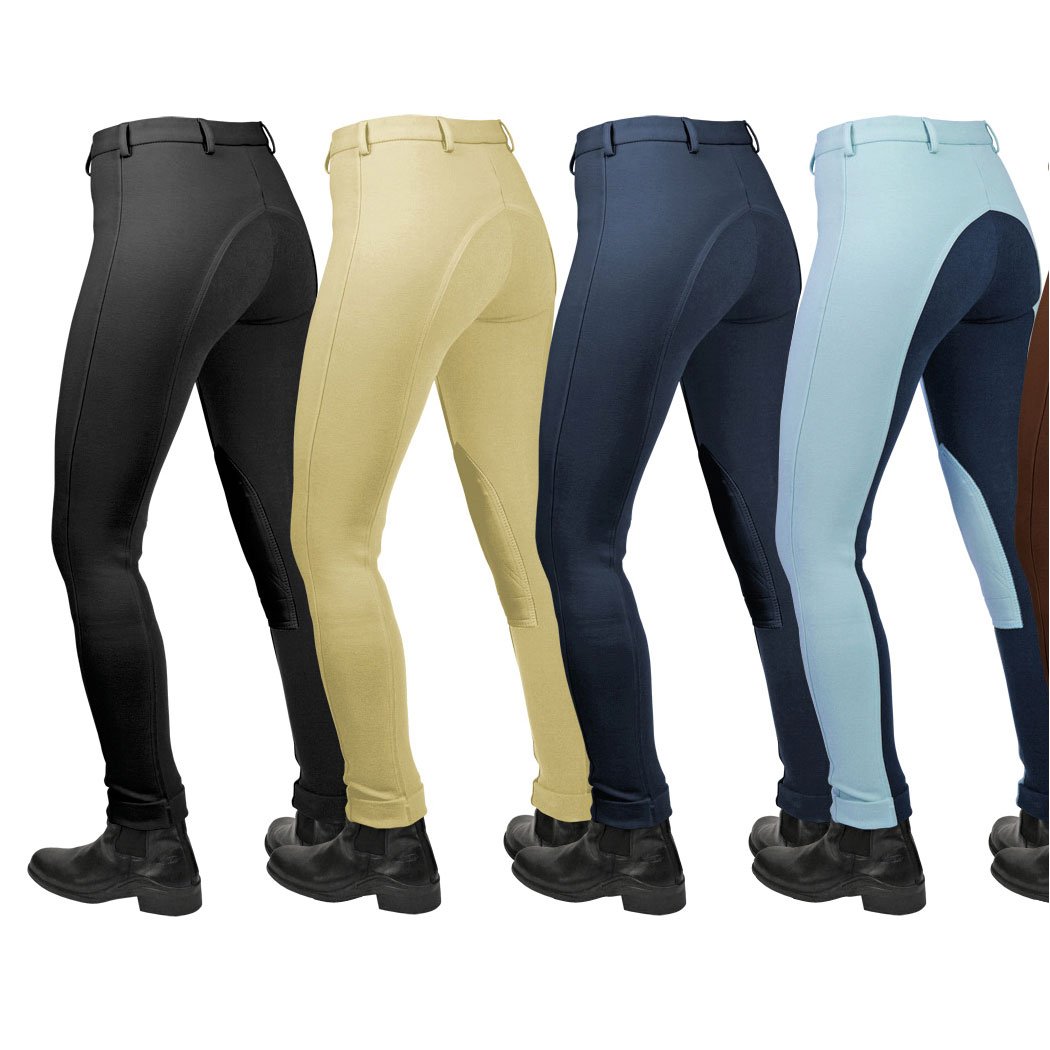 Saddlecraft Women's Jiggy Jods Plain Jodphur - Canary, 24 Inch