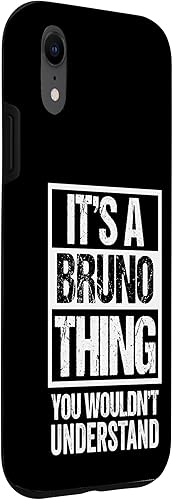 Miniatura 3 de It's A Bruno Thing You Wouldn't Understand Surname Name Case for iPhone XR