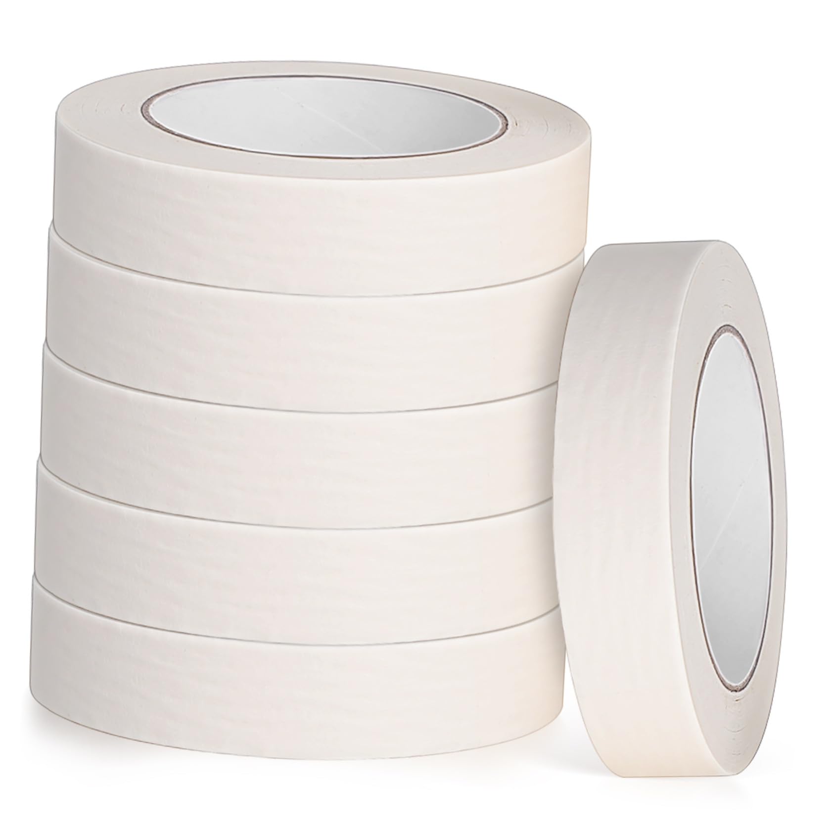 6rollen Abdeckband Weiß Klebeband für Maler Basteln Schule Büro Zuhause Flüssigkrepp Farbklebeband Autolackierband