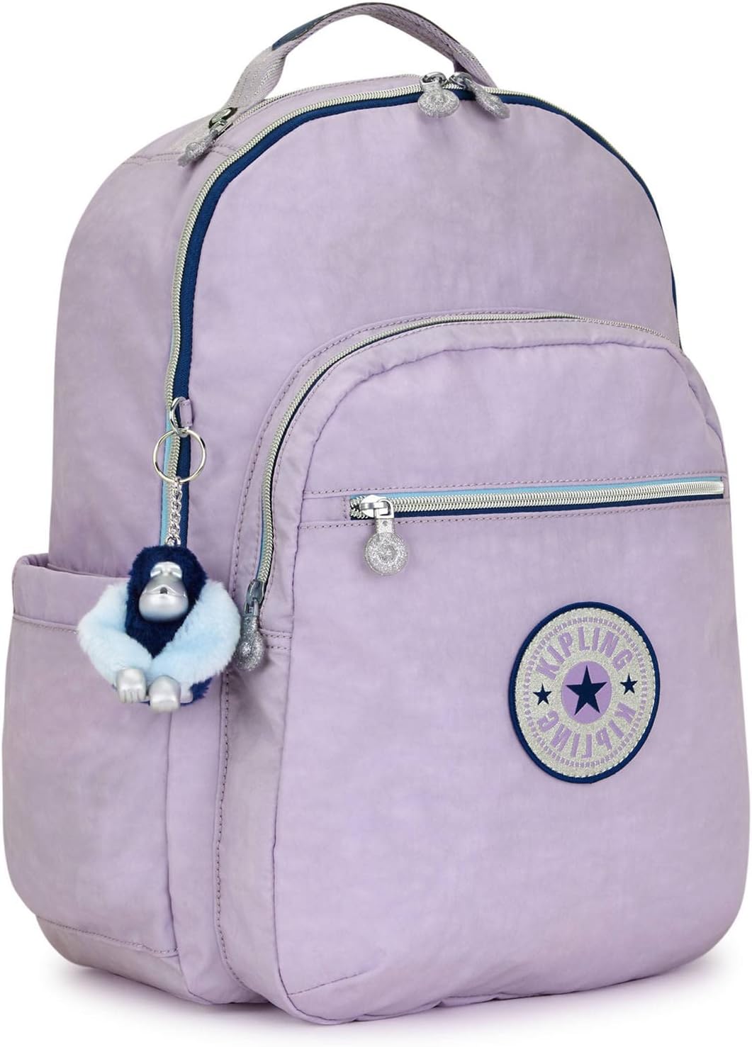 Kipling Women's Seoul 15" Laptop Backpack, Durable, Roomy with Padded Shoulder Straps, Built-In Protective Sleeve