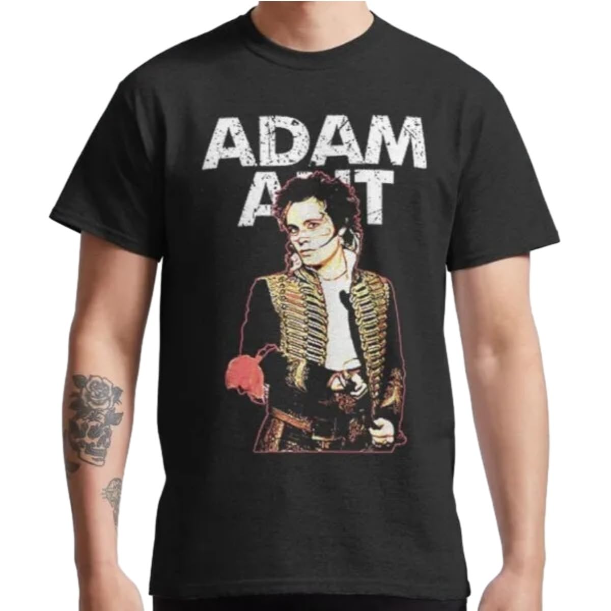 The Very Best of Adam and The Ants T Shirt Kings of The Wild Frontier AntboxBlackXL