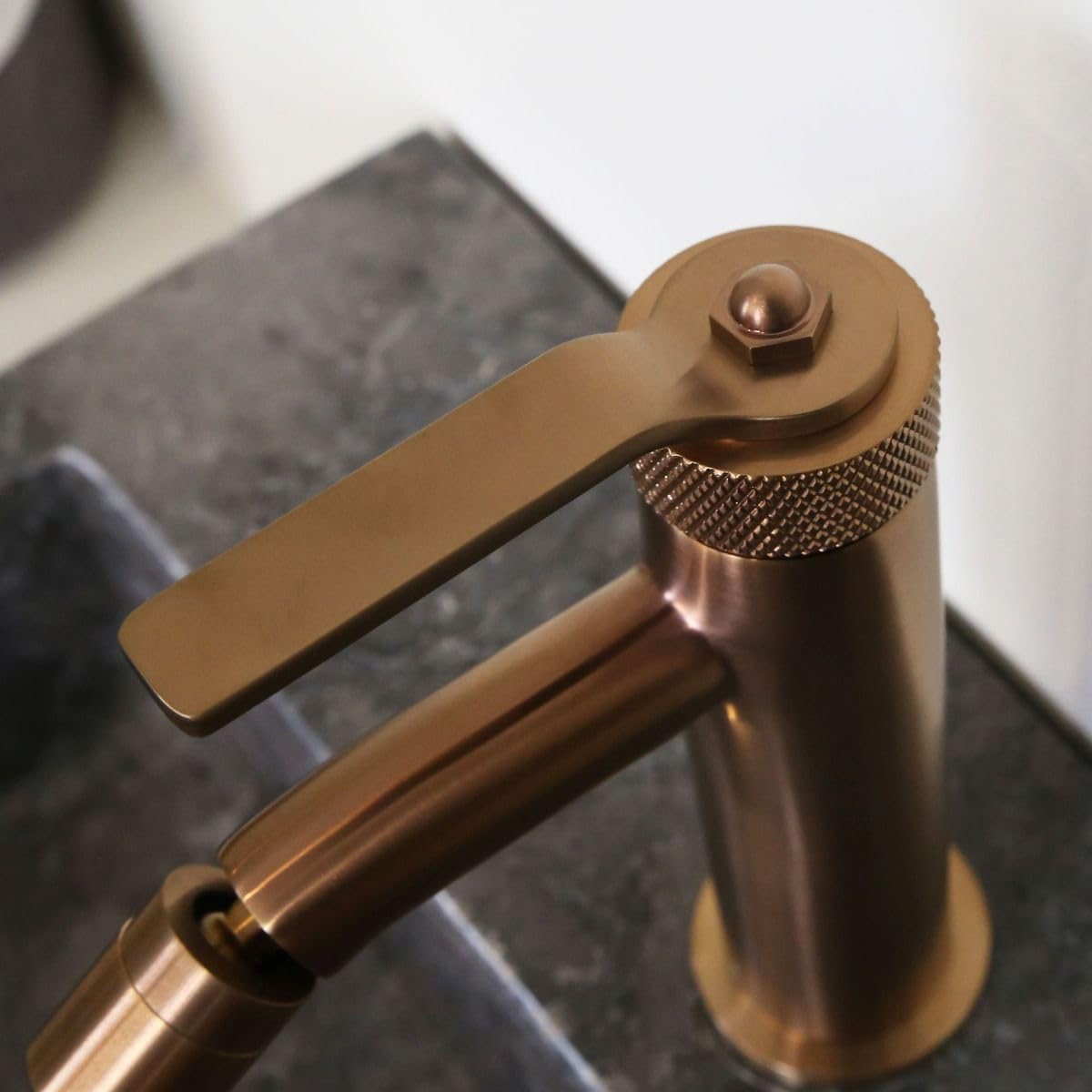 Essebagno Kółko mieszające bidet z miedzi szczotkowanej